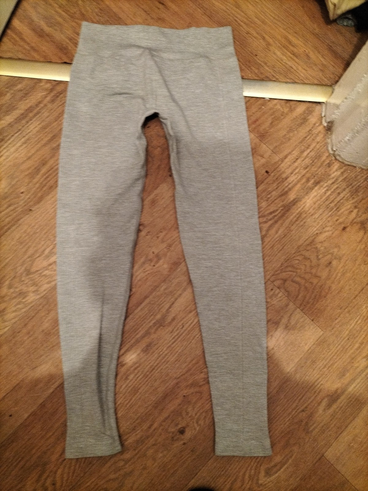 Grey Full Length Leggings Large