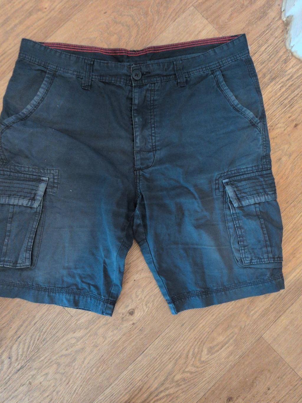 Cedarwood State 34W Teal Cargo Shorts