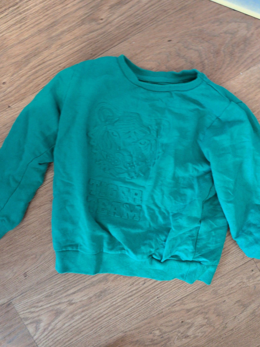 Kids 4-5 Years Green Pullover Jumper