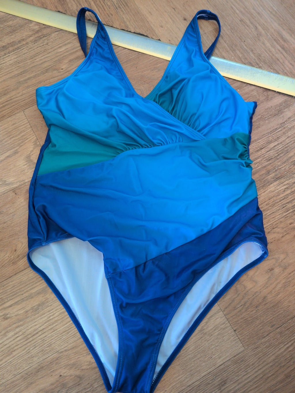 3XL Blue Toned Swimming Costume