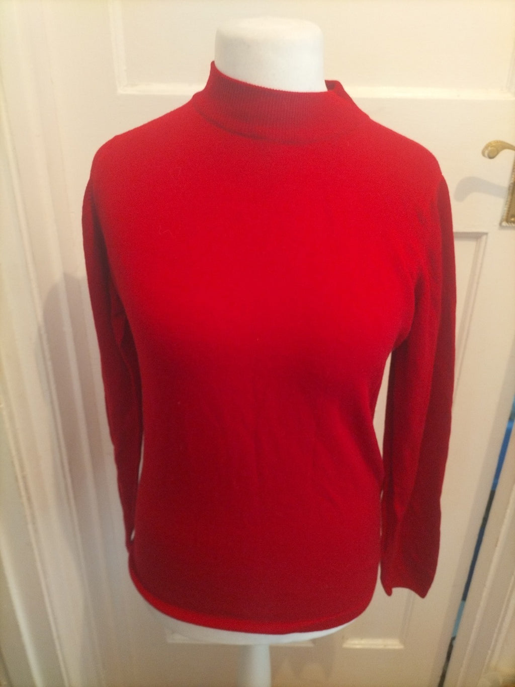 EWM 10-12 Red Cowl Neck Jumper