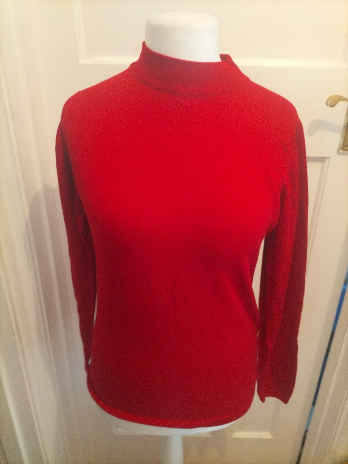 EWM 10-12 Red Cowl Neck Jumper