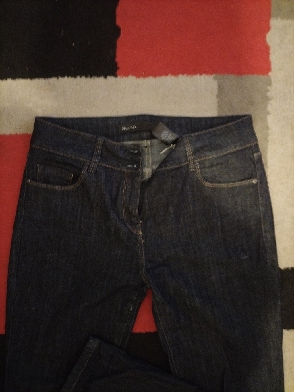 Ladies Next Size 12r Skinny Blue Jeans