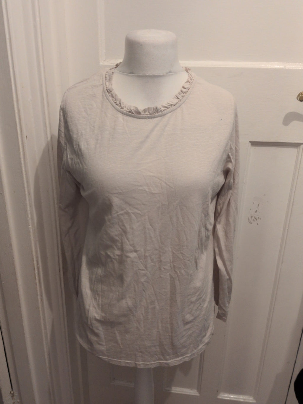 Large Pale Grey Long Sleeve T-shirt