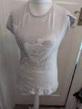 Evie 10-12 "Face" Printed Short Sleeve T-shirt