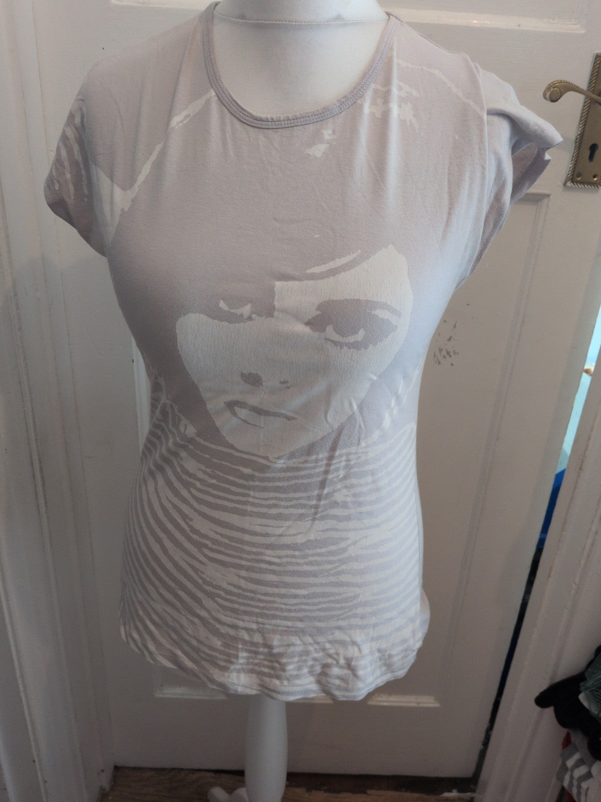 Evie 10-12 "Face" Printed Short Sleeve T-shirt