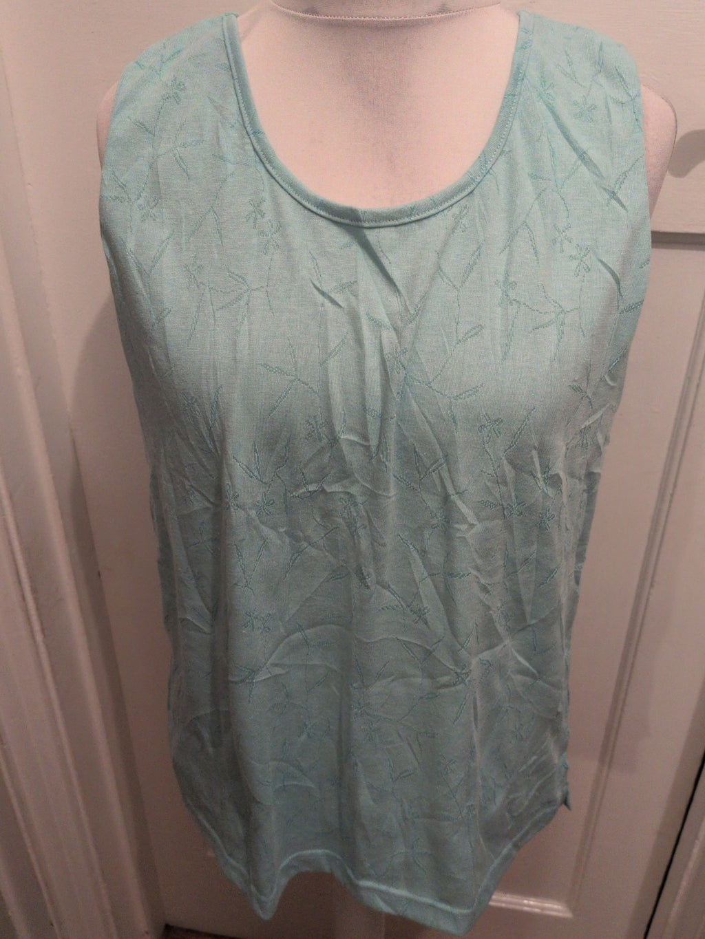 Janique M/L Turquoise Sleeveless T-shirt