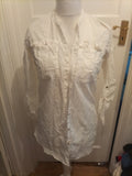 Logg 8 White Buttoned Blouse