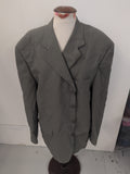 Ciro Citterio 46R Green Lined Padded Suit Jacket