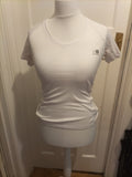 Ladies Karrimor Size 10 White Short Sleeved Tshirt