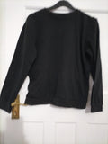 George 12-13 Years Black School Sweatshirt
