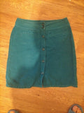 Ladies Next 10 Teal Skirt