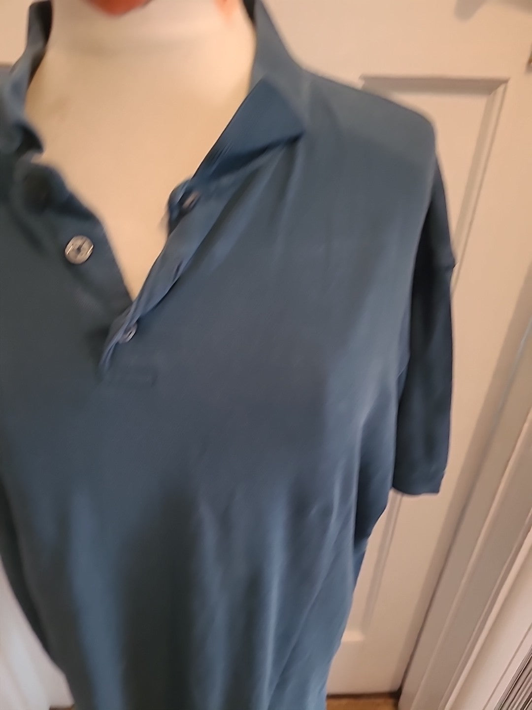 Mens Blue Harbour Size 2xl Blue Short Sleeved Polo Shirt