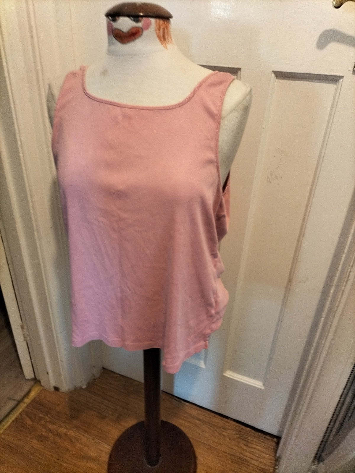 Ladies Sigrid Olson Size XL Pink Sleeveless Top