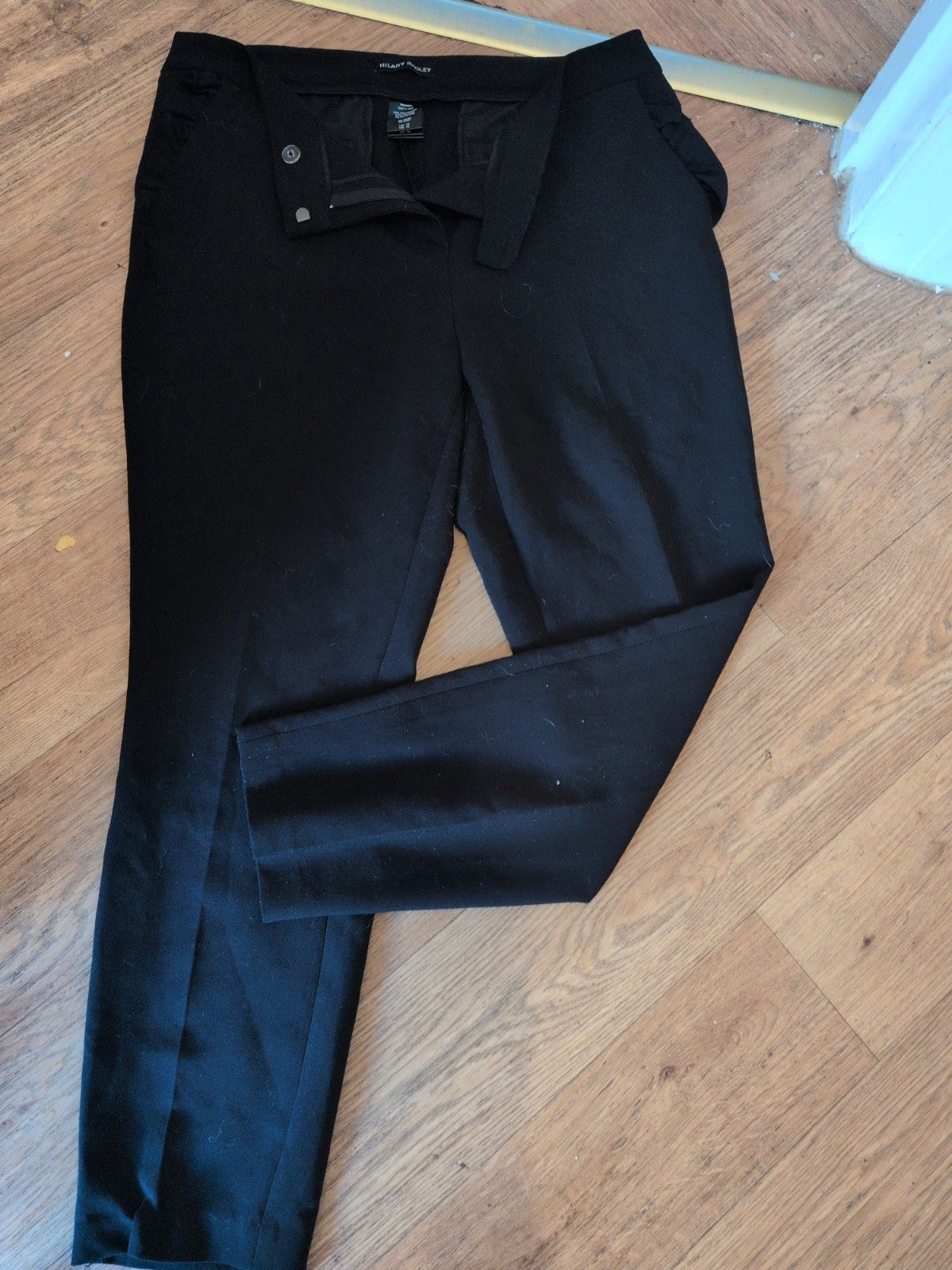 Ladies Hilary Radley Size 14 Black Smart Trousers