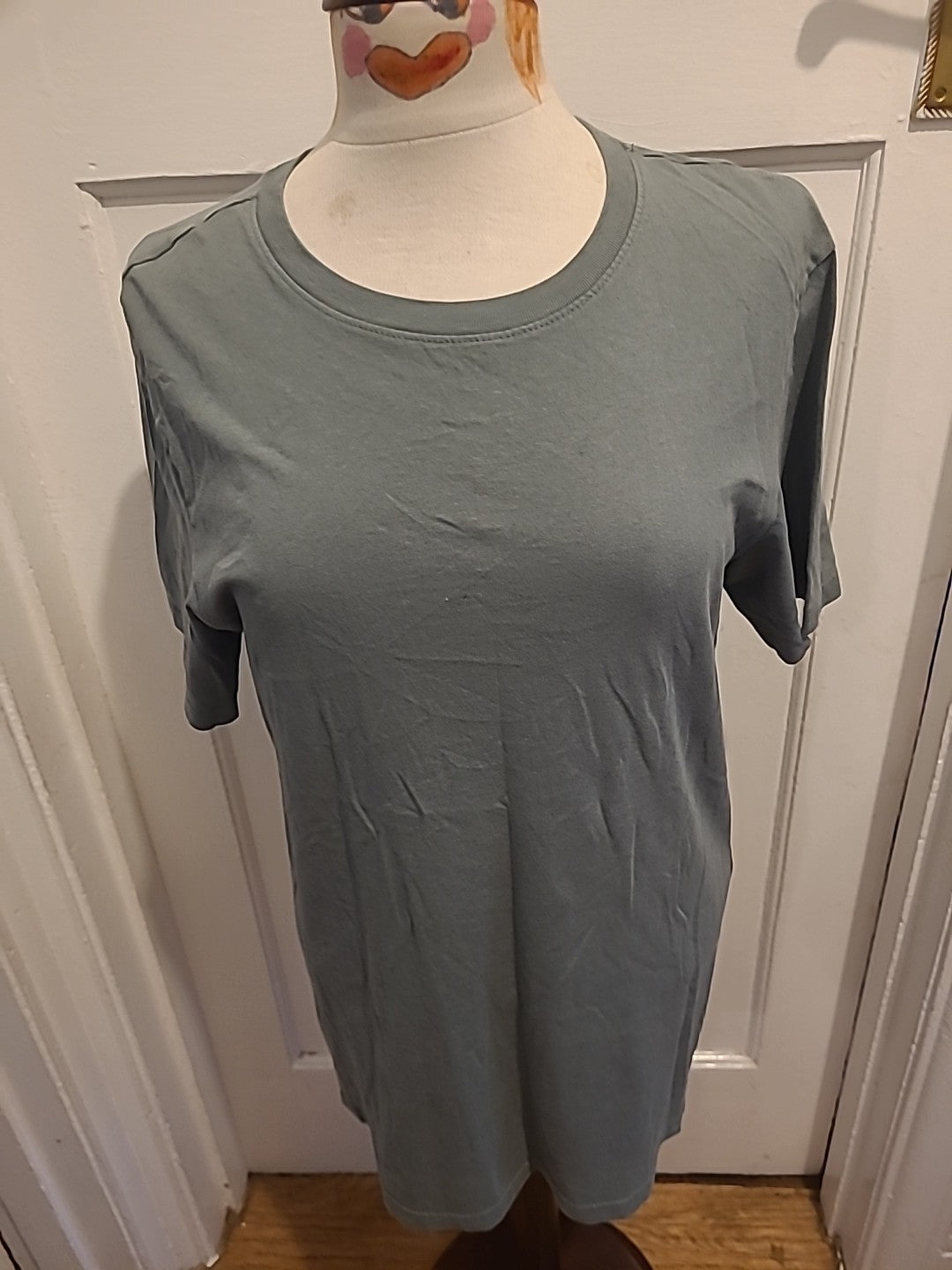 Mens Next Size M Green Short Sleeved Tee Slim Fit