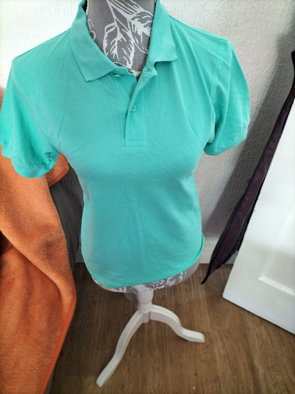 Boys B&C 9-11 Years Turquoise Polo Shirt