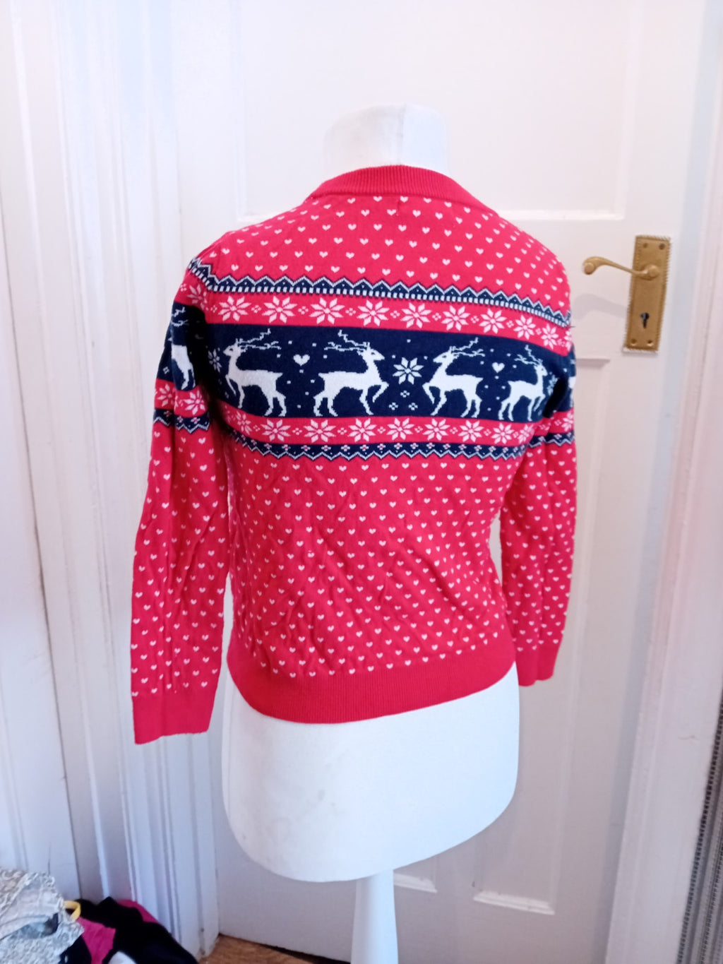 Primark 12-14 Red Christmas Jumper
