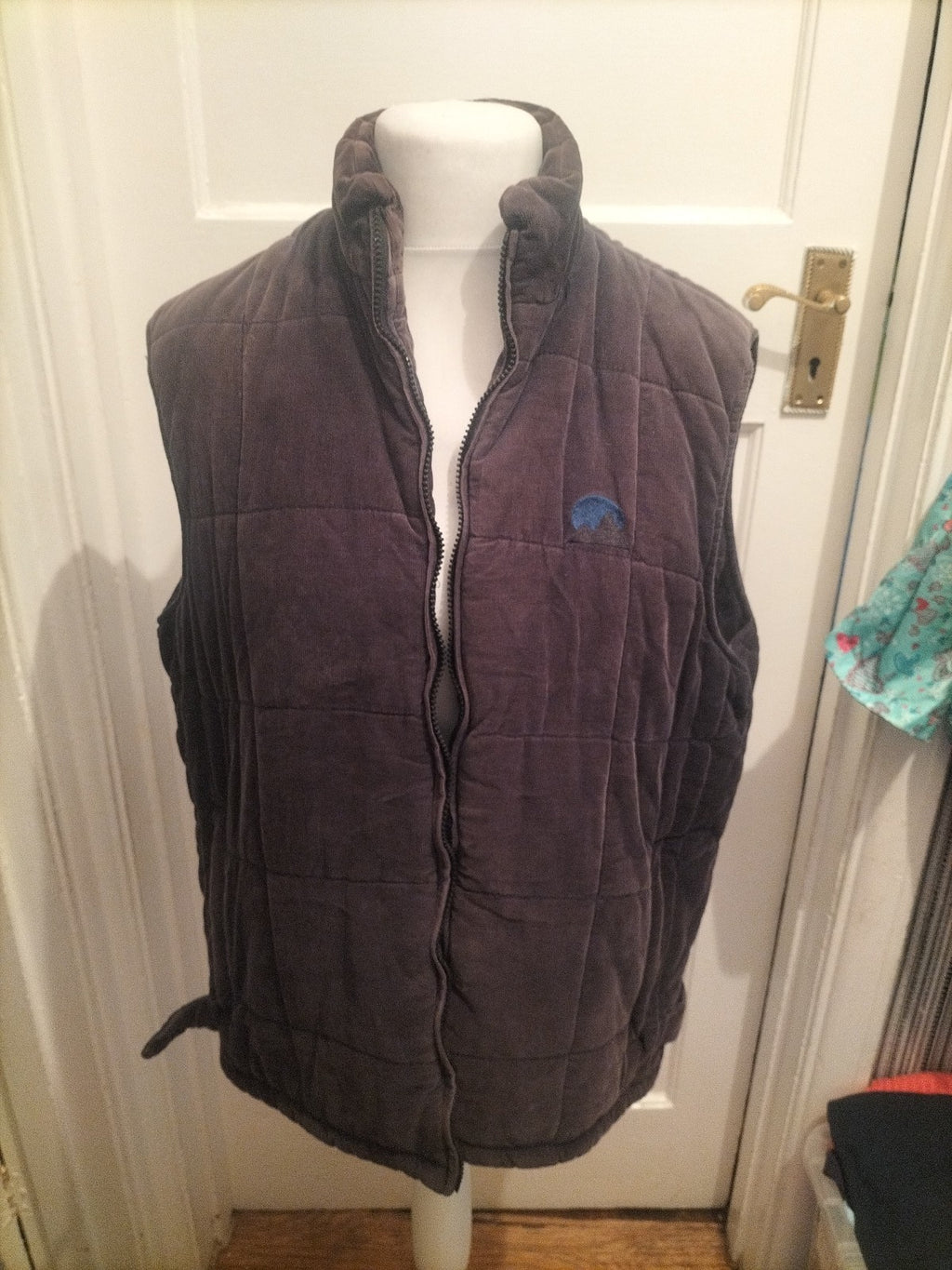 Bonar Large Navy Slight Faded Sleeveless Gilet