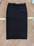 Next 10 Black Stretch Midi Pencil Skirt