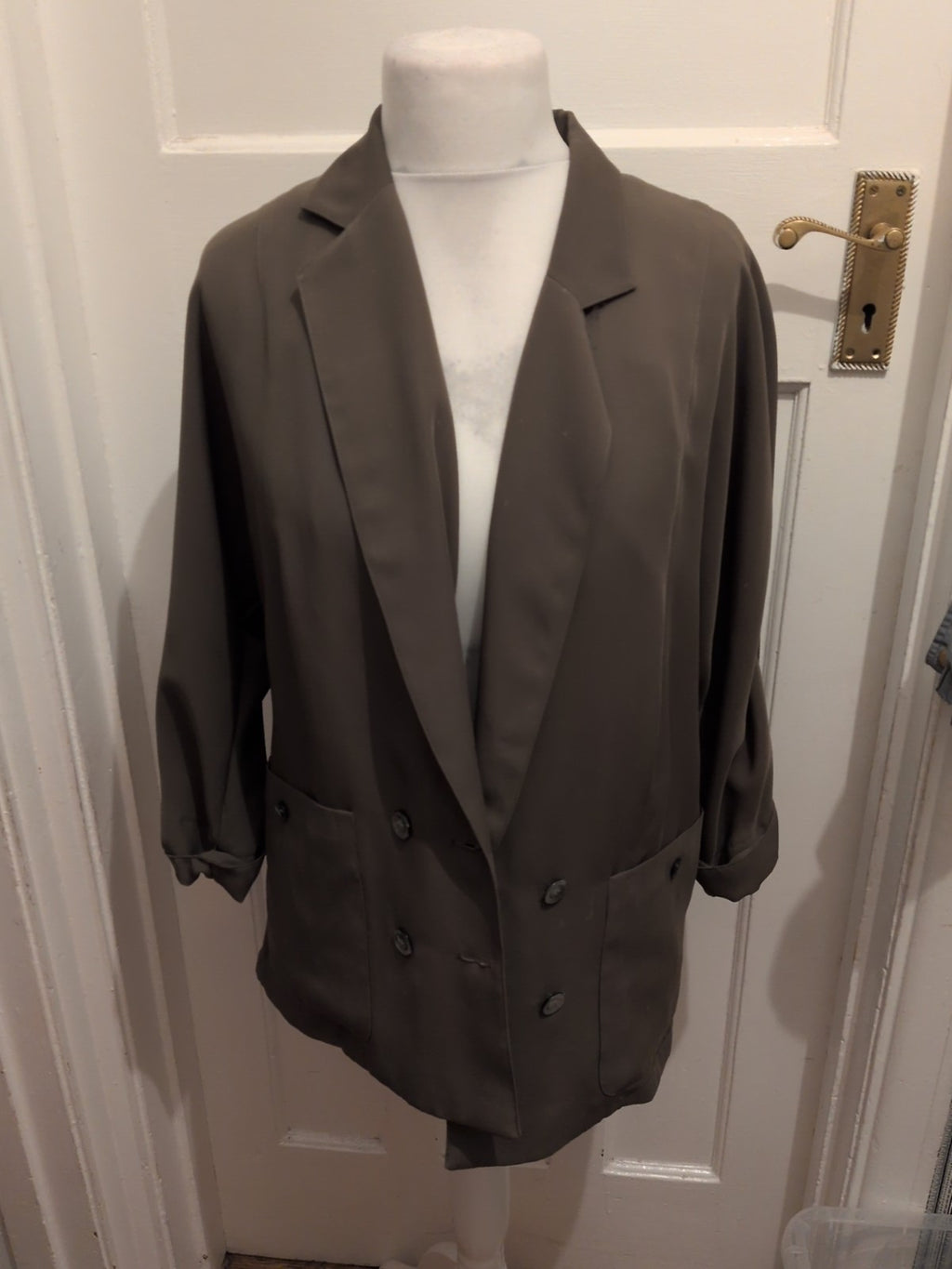 Country Casuals Small Green Low V Cut Blazer