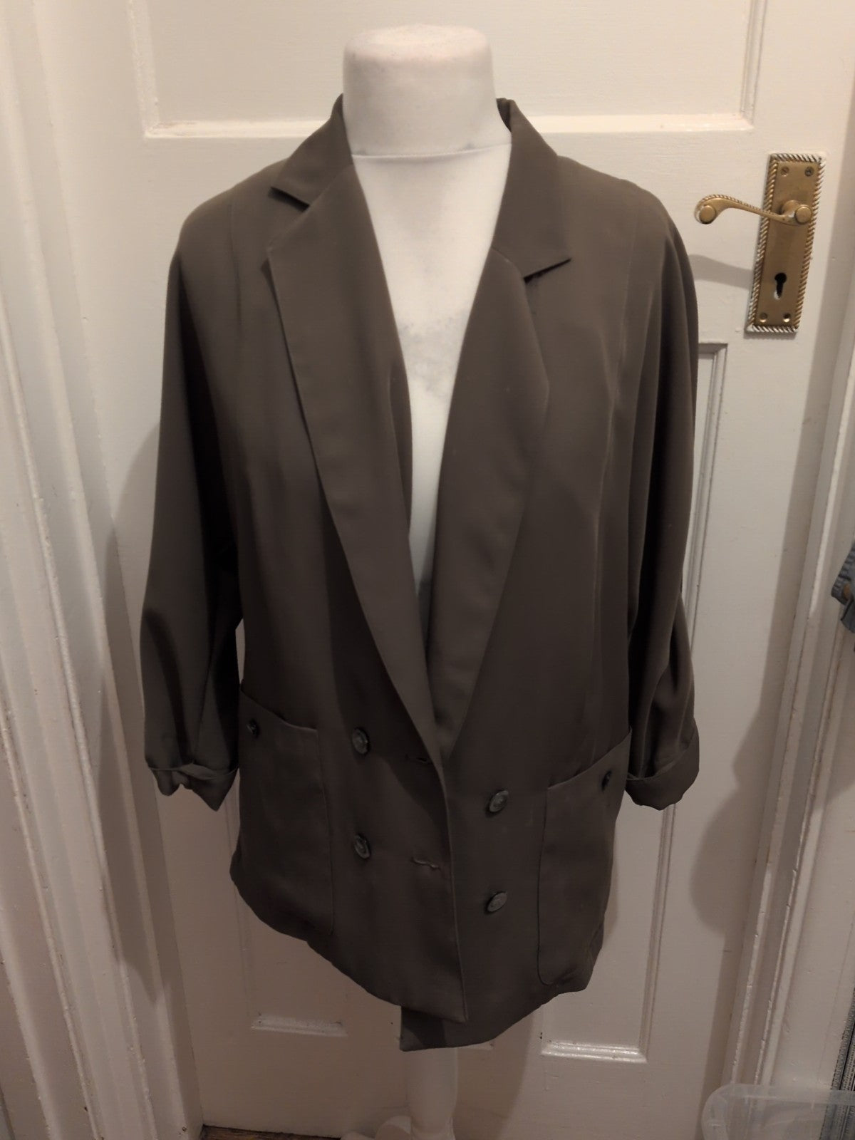 Country Casuals Small Green Low V Cut Blazer