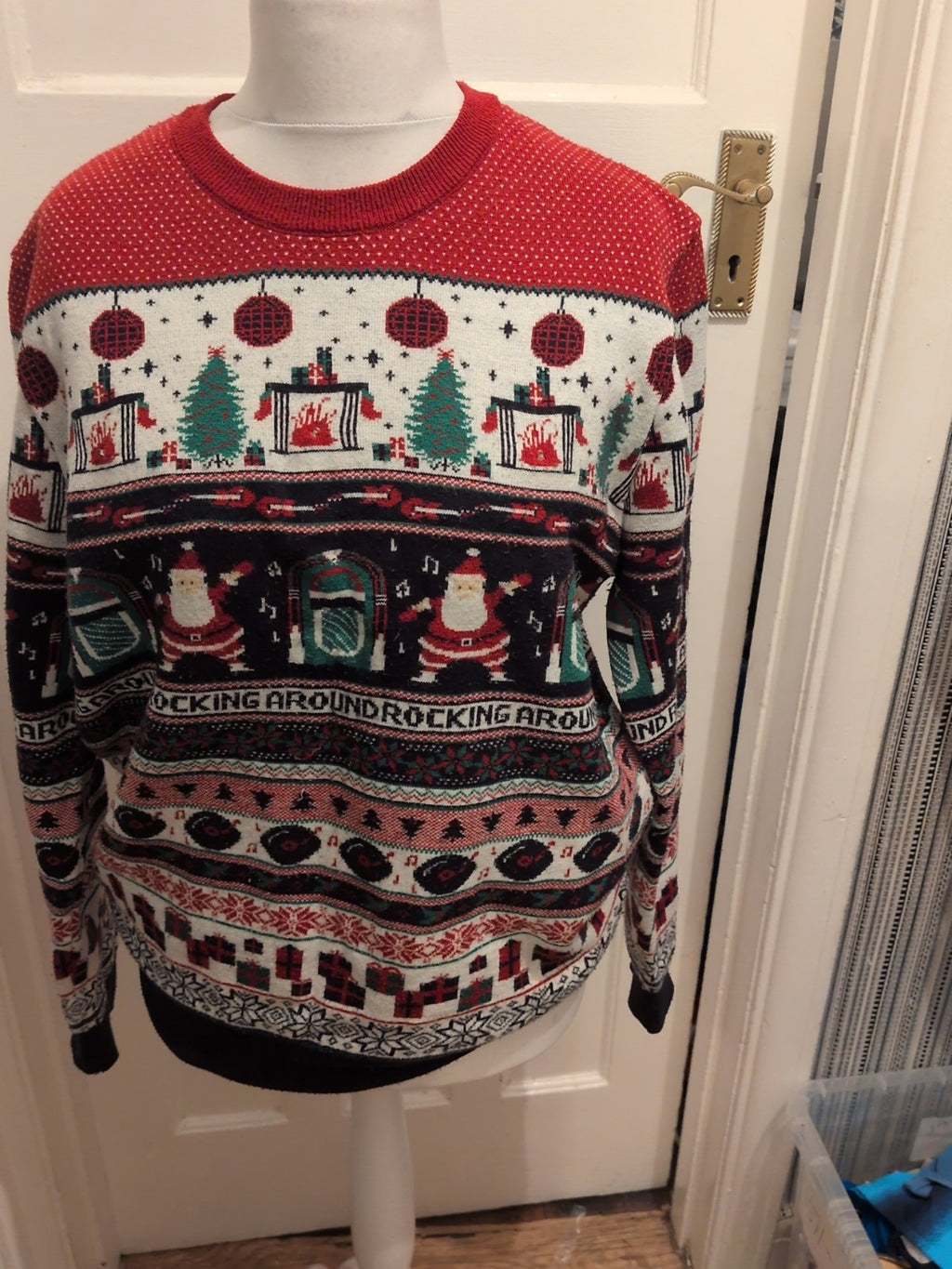 Next Large Christmas Long Sleeve Jumper
