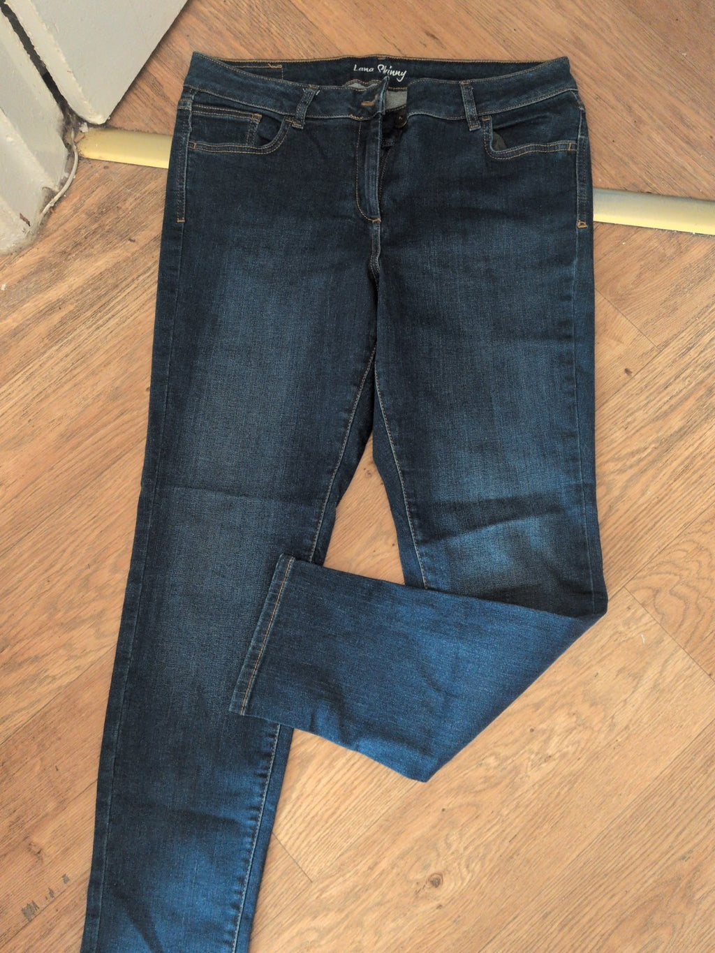 Marks And Spencer 14 Short "Lana" Skinny Jeans
