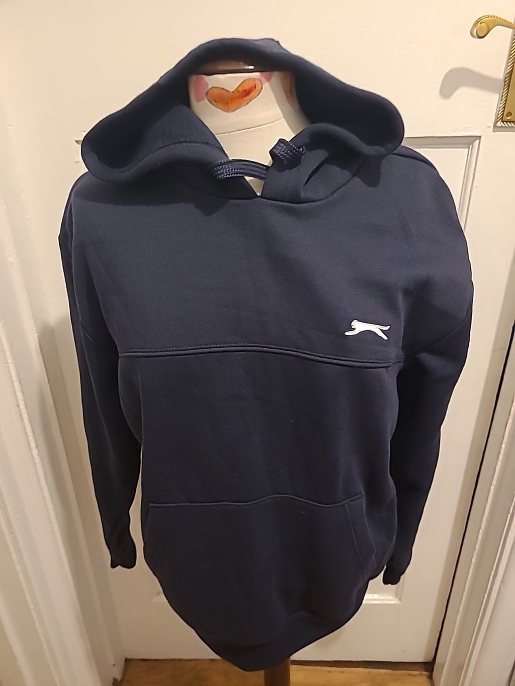 Mens Slazenger Size Small Navy Long Sleeved Hoodie