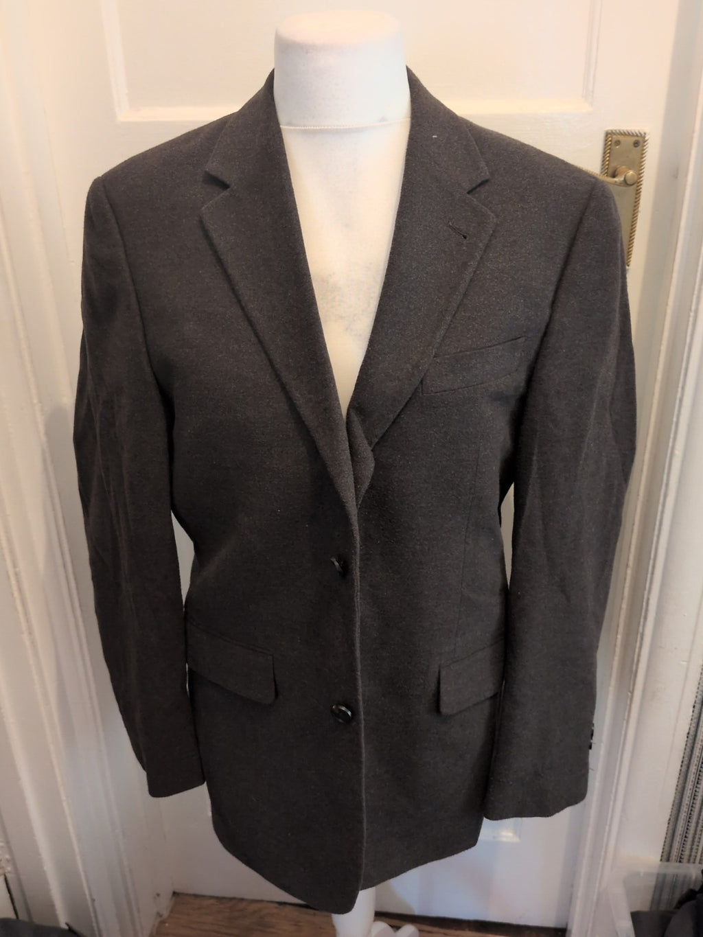 Mens BHS Size 38-40 Chocolate Suit Jacket
