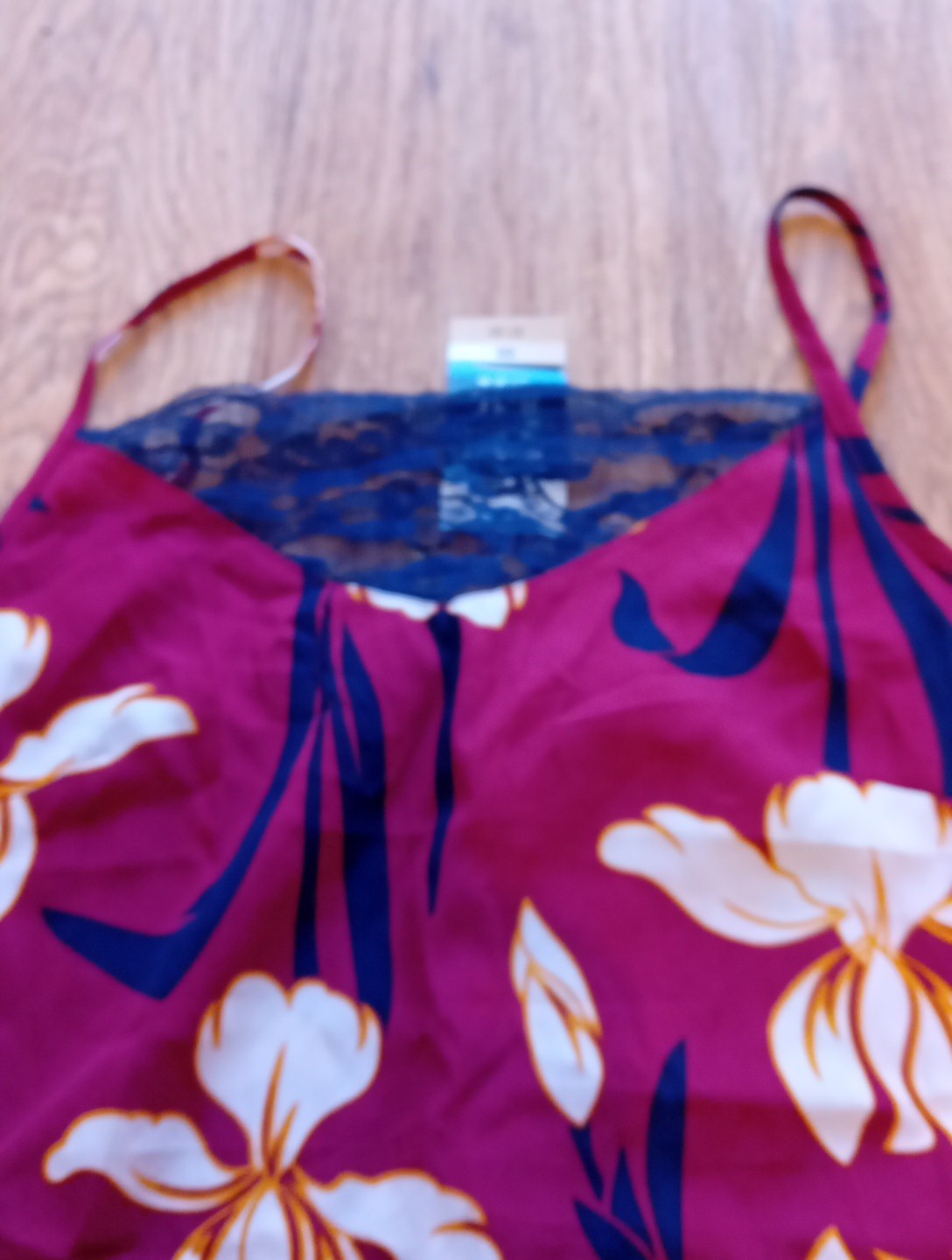 Brand New Ladies Pep&Co Size 8-10 Purple Floral Cami Top