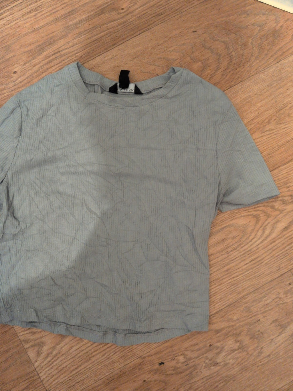 New Look 12-13 Years Pale Green Short Sleeve T-shirt Girls