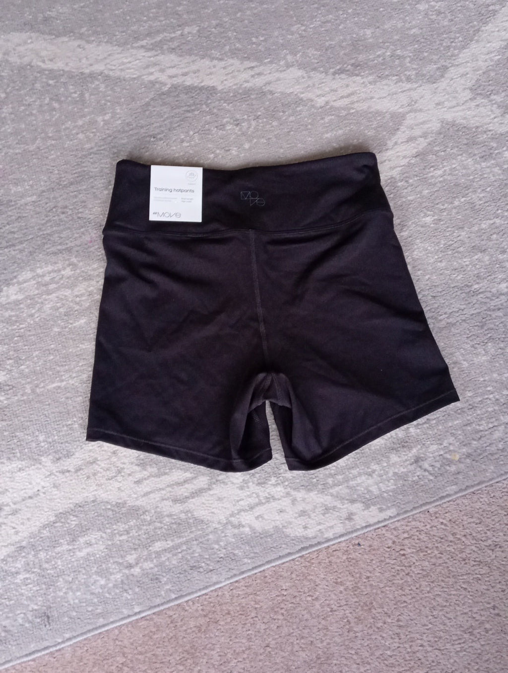 Ladies Brand New Training Hotpants Size Med Black H&M