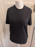 Mens Black T.shirt Size Med George