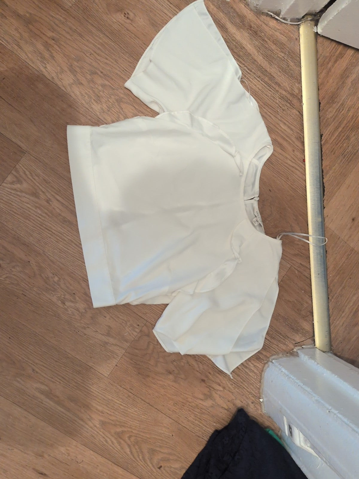 Miss Selfridge Size 12 Short Sleeve Blouse