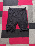 M/L Black Shorts Compression Gym Biker