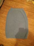 Ladies In The Style Size 12 Blue Knit Stretch Skirt