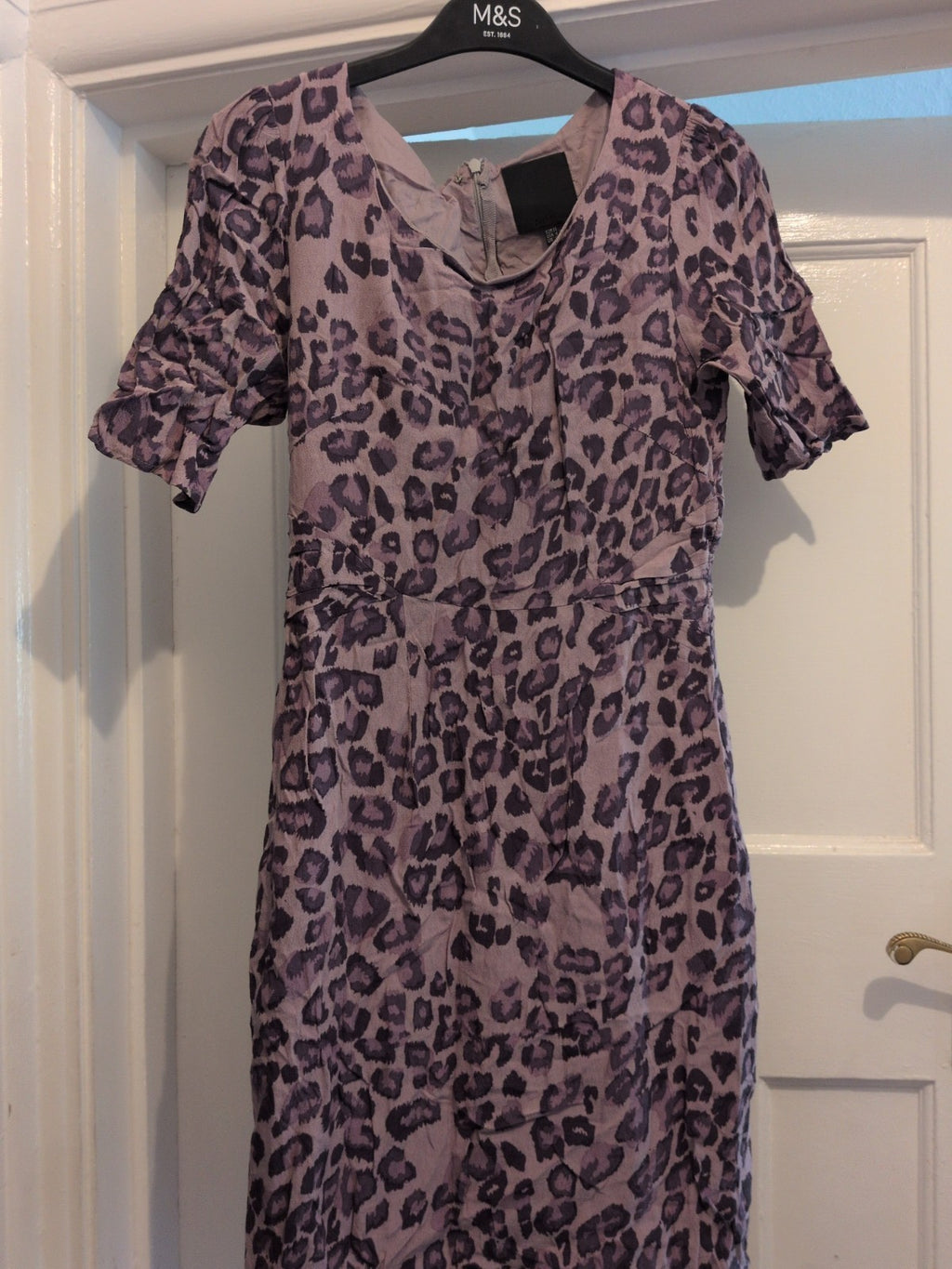 Inwear 10 Leopard Print Short Sleeve Dress