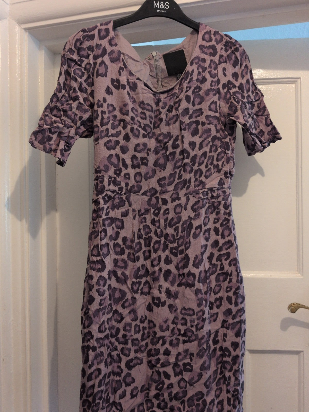 Inwear 10 Leopard Print Short Sleeve Dress