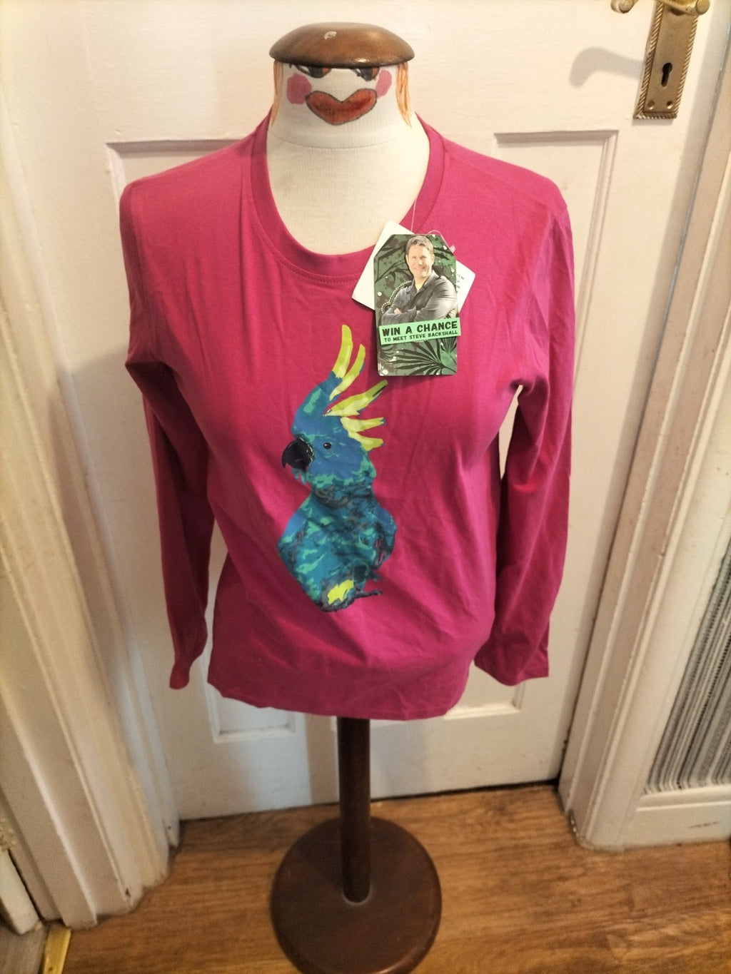 Brand New Girls Mountain Warehouse 13 Years Pink Cockatoo Tshirt