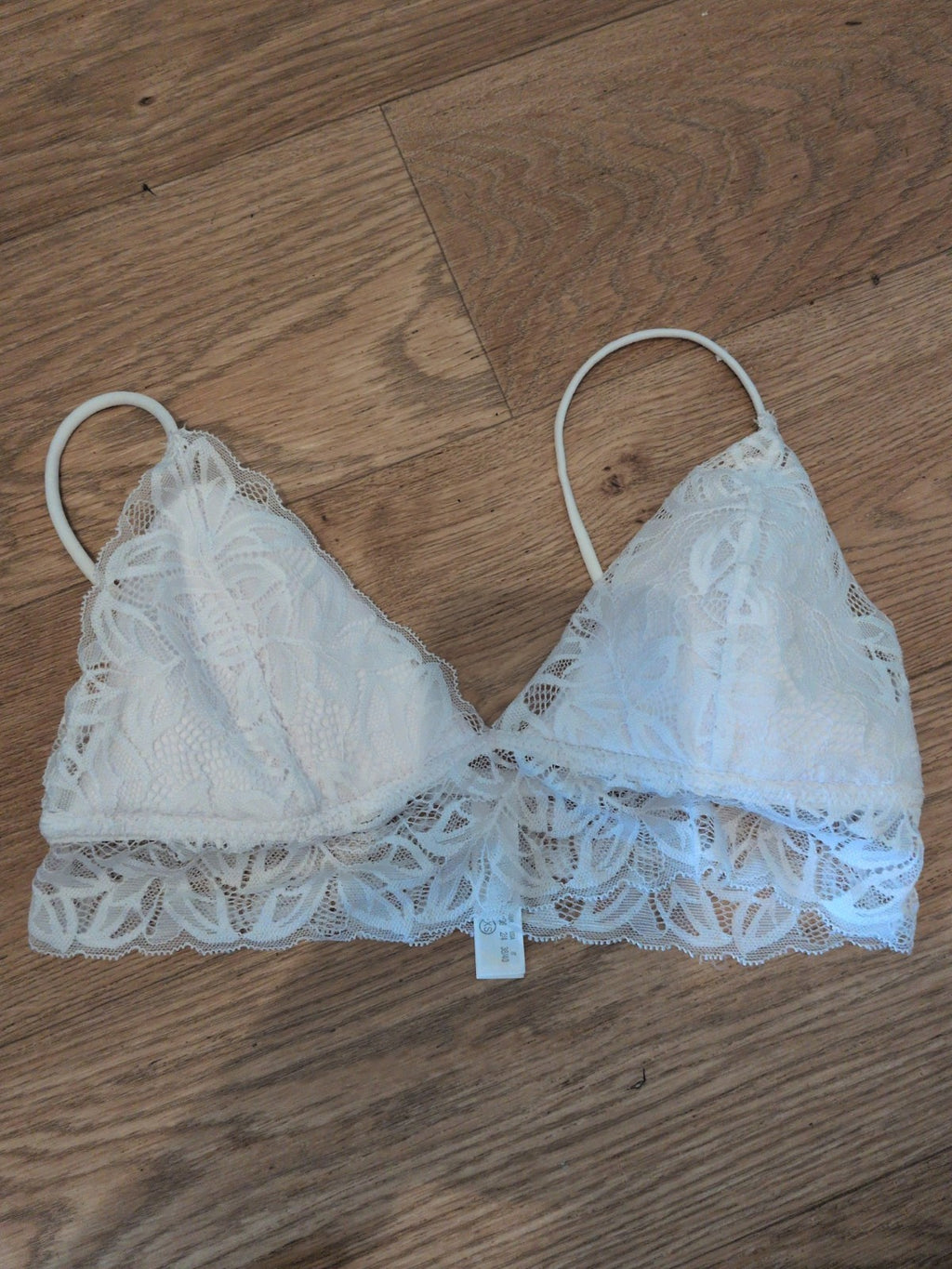 Primark XS White Lace Bralette