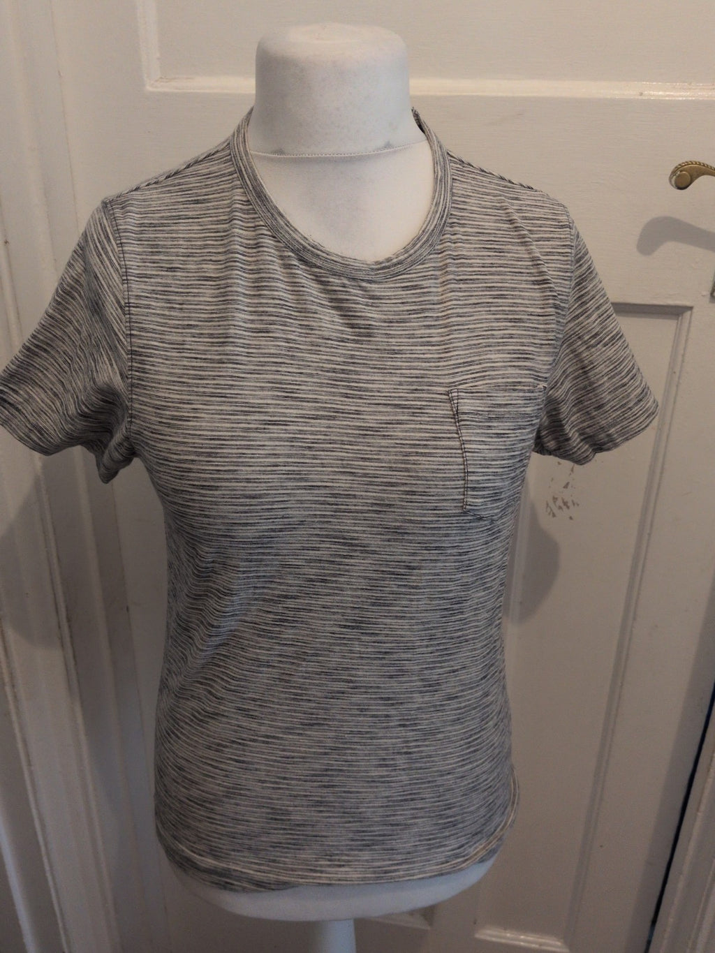 Next Small Fleck Stripe Short Sleeve T-shirt