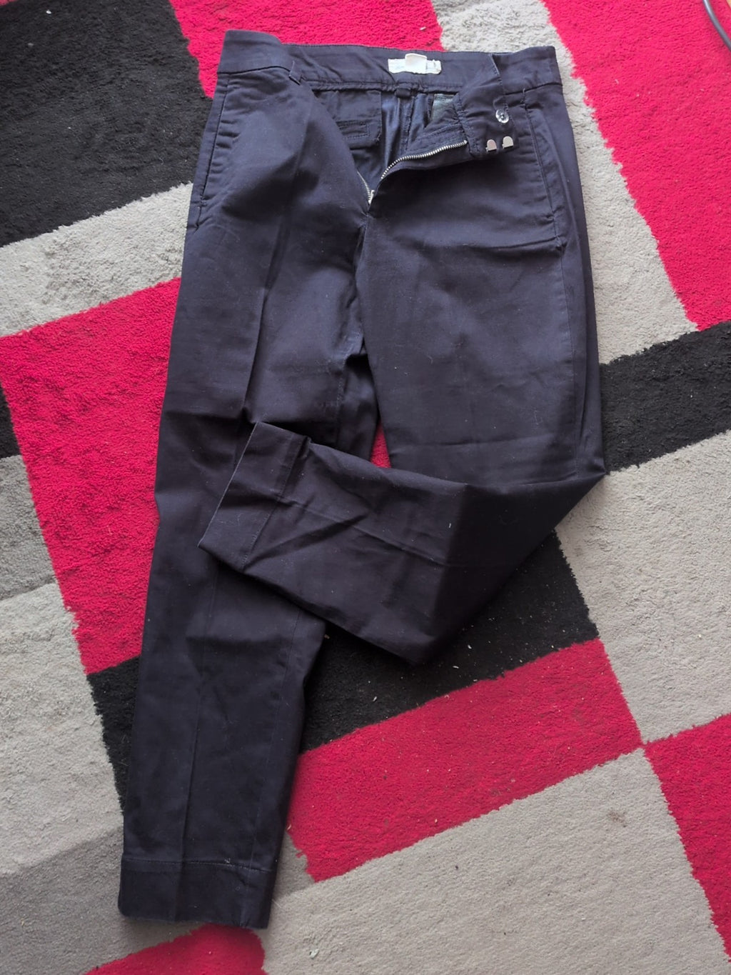 H&M 14 Navy Chinos Trousers