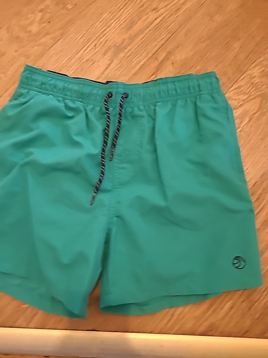 Mens Tu Size Small Green Mesh Lined Shorts