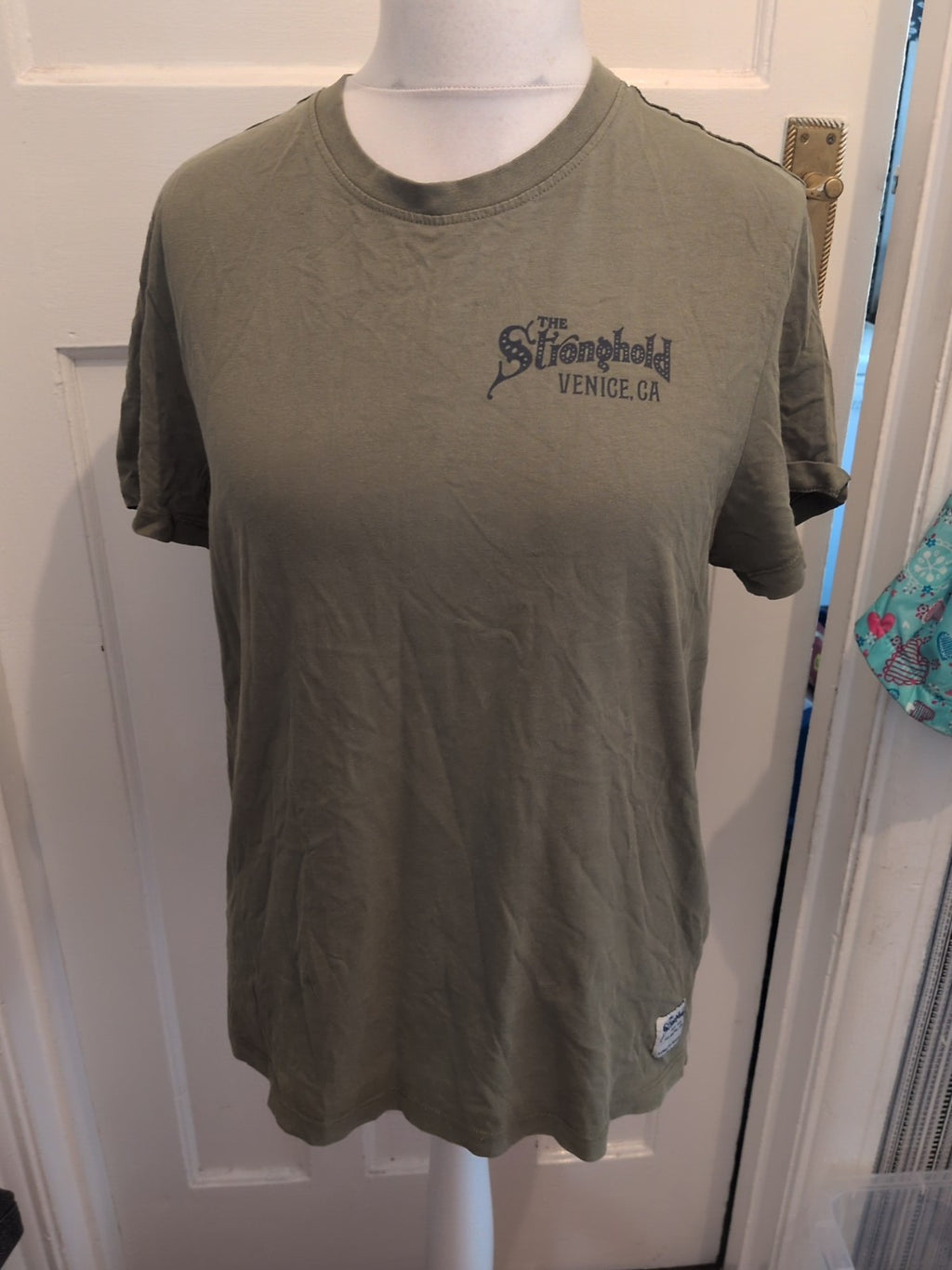 Primark Medium Stronghold Green Short Sleeve Print T-shirt