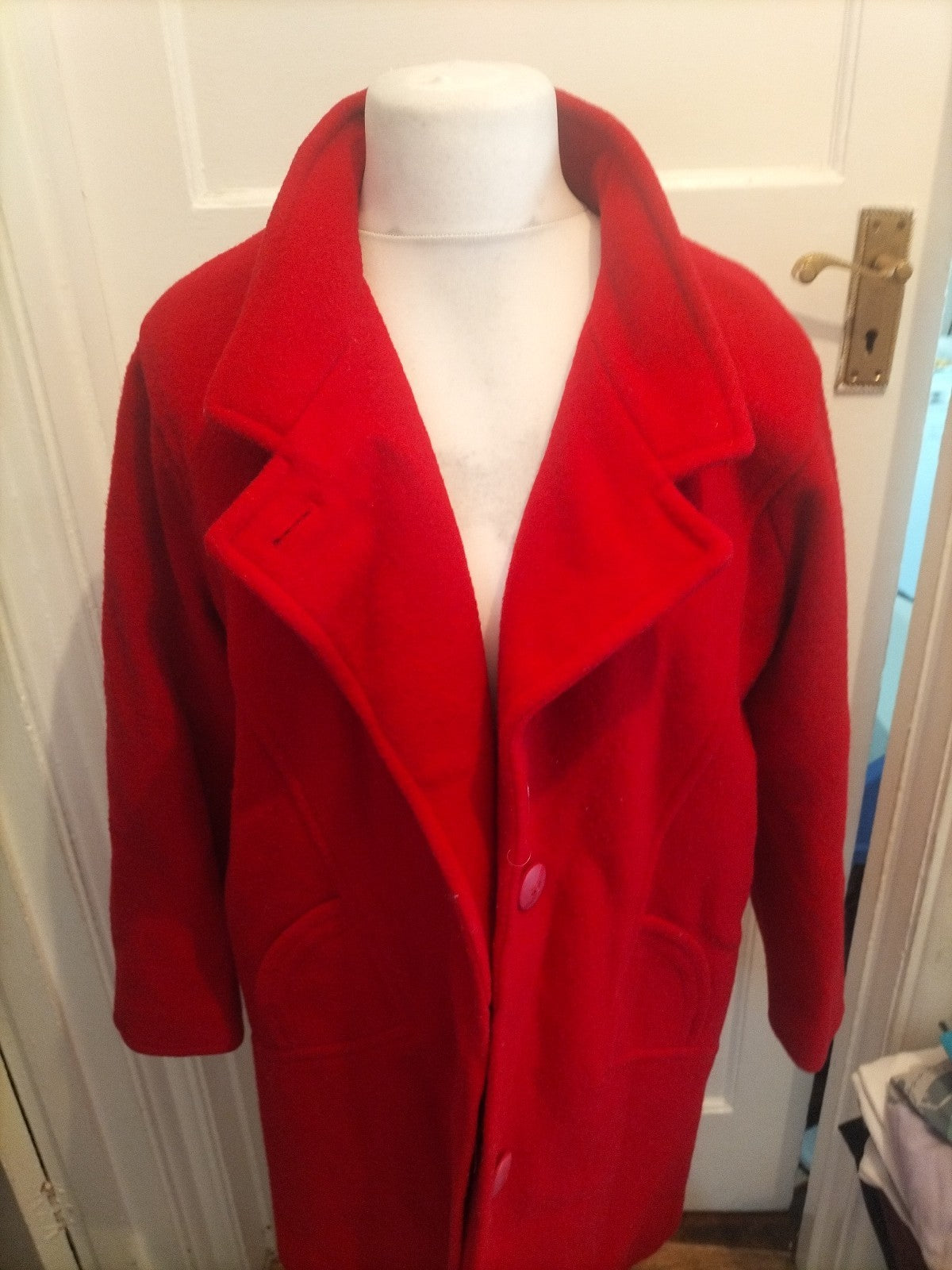Canda 14 Red Lined Jacket Longer Length