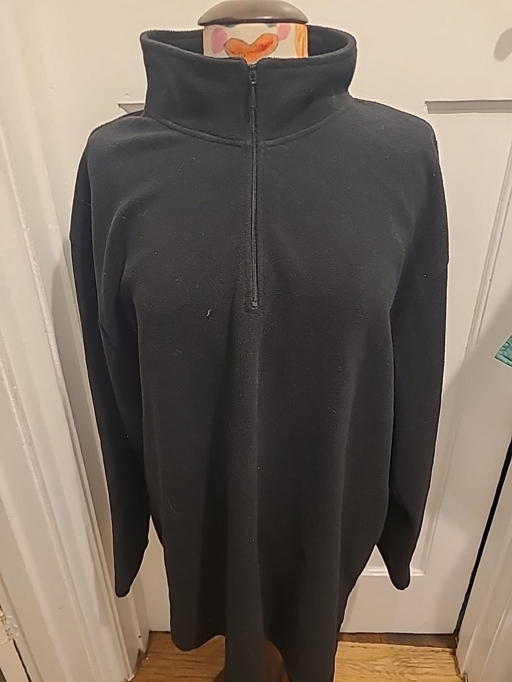 Mens Fortress Size XL Black Long Sleeve Jumper
