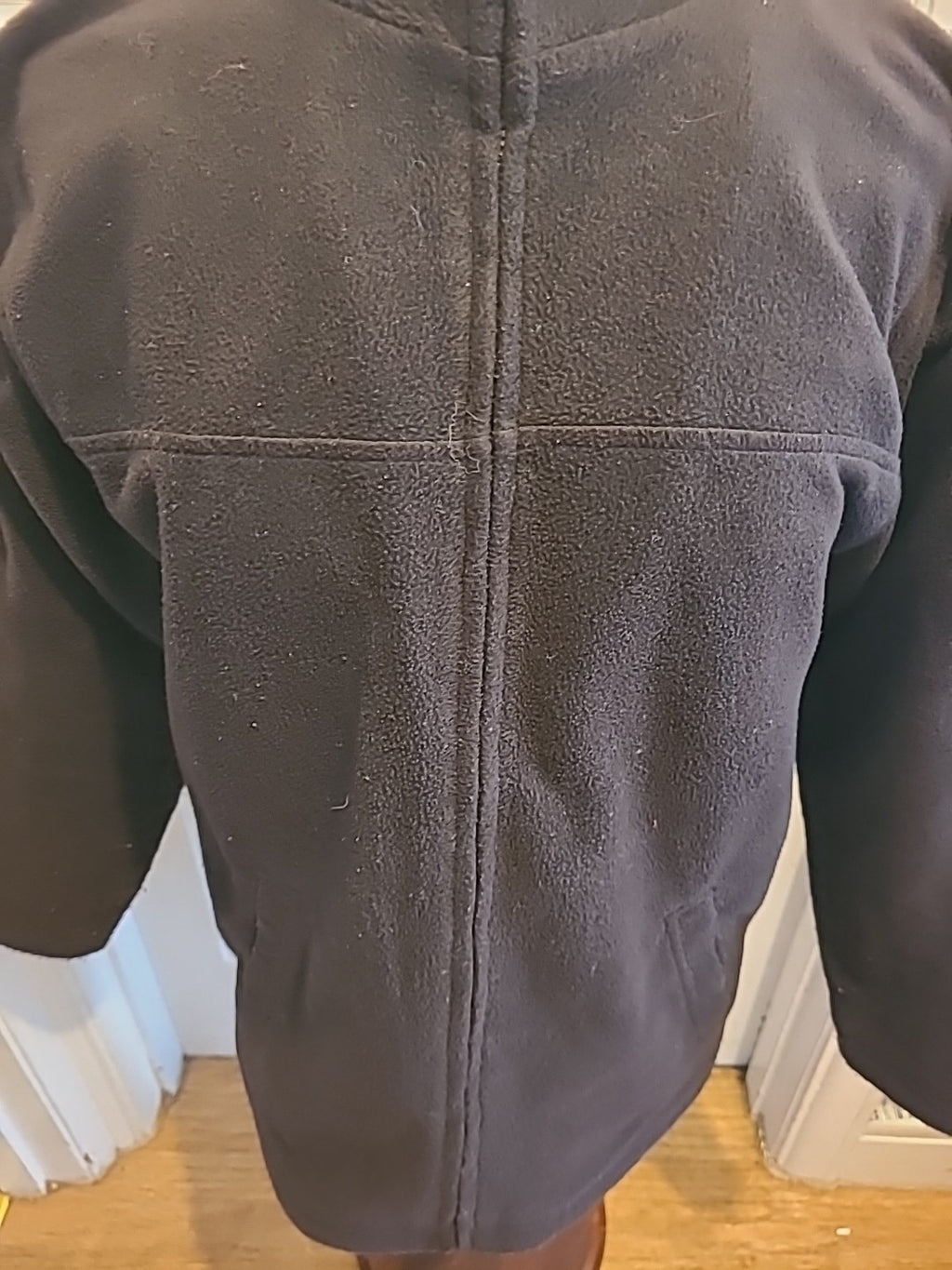 Ladies EWM 14-16 Black Zip Through Jacket
