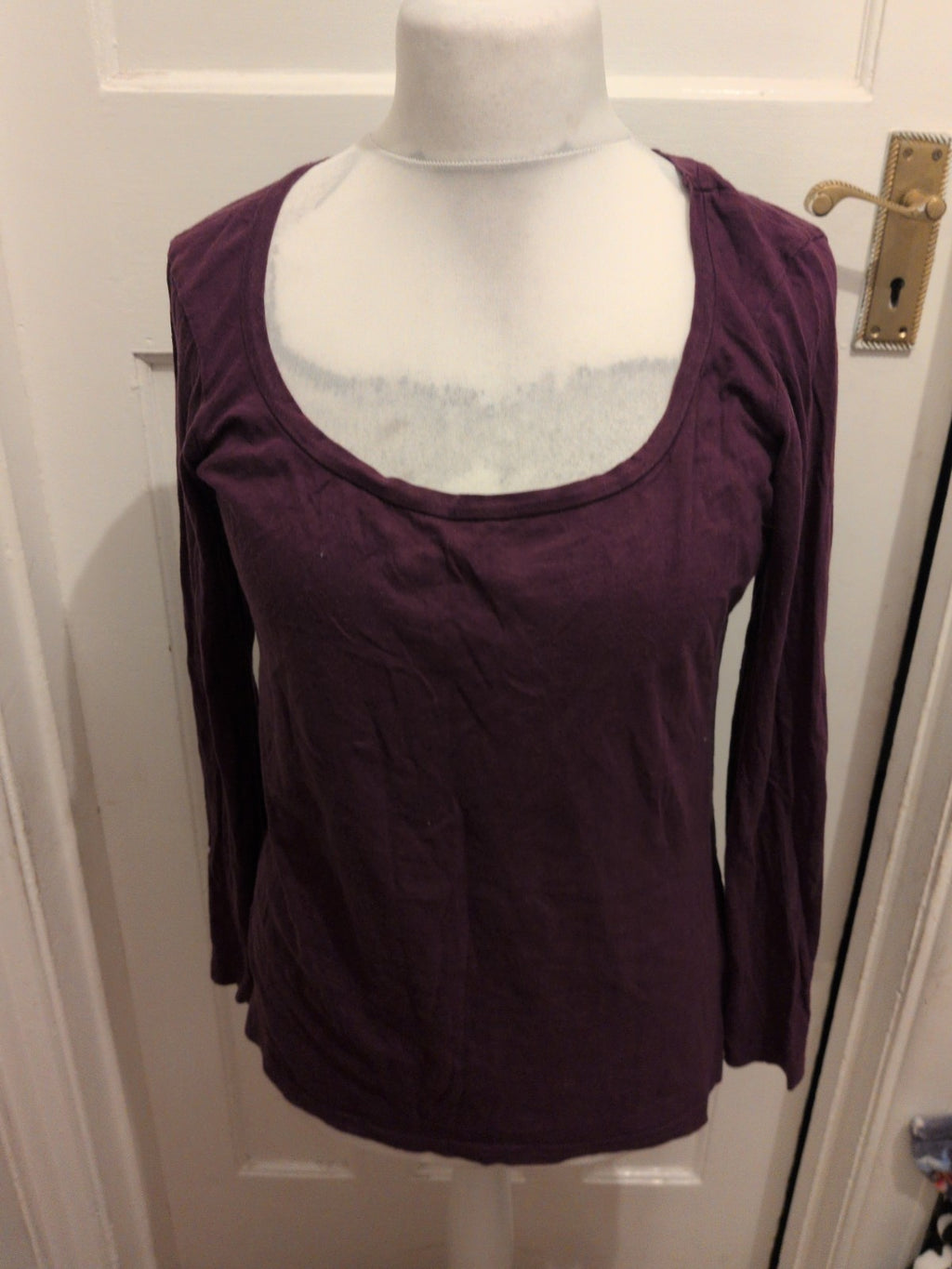 Primark 16-18 Purple Long Sleeve T-shirt