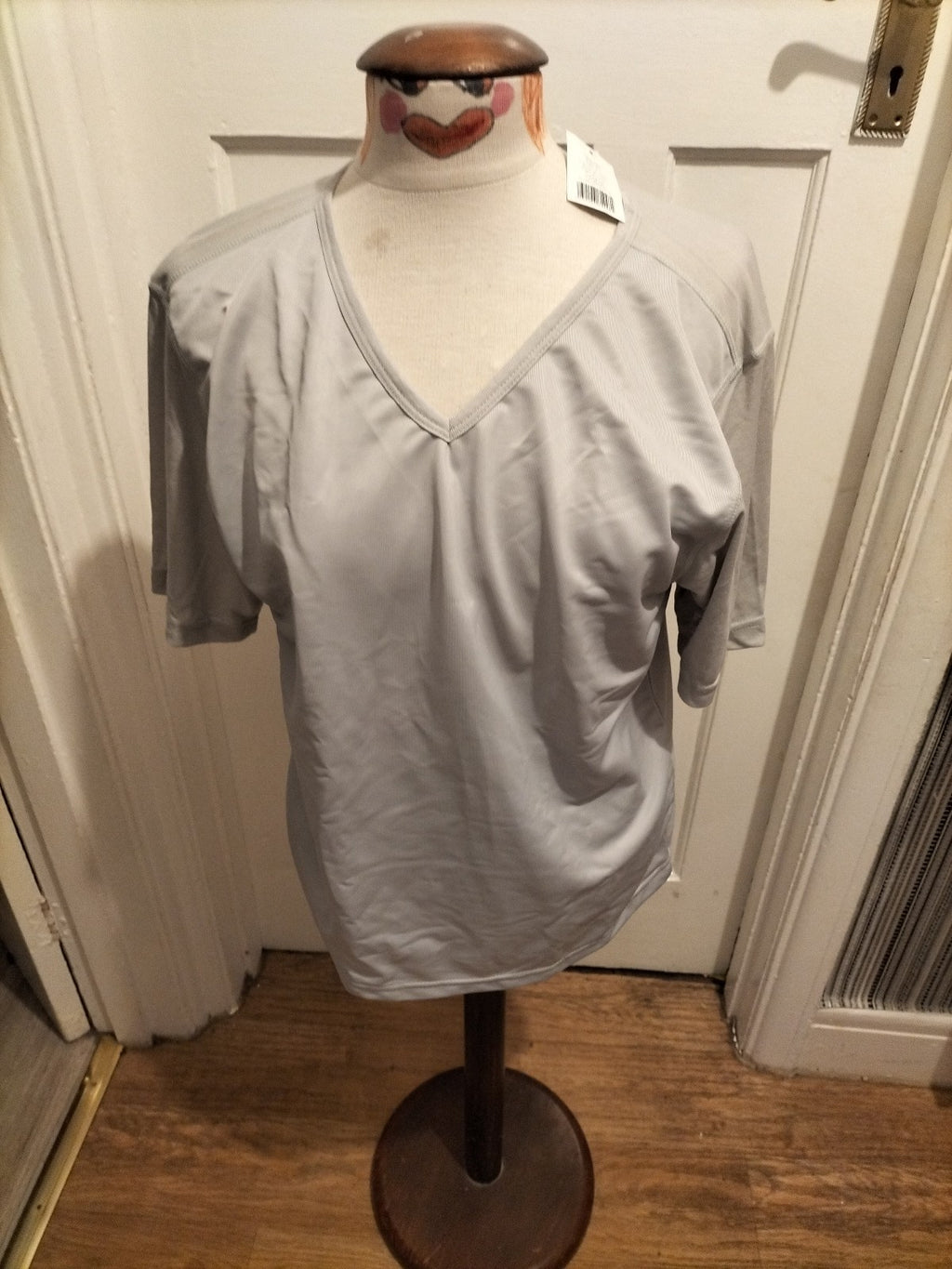 Brand New Mens Unique&Pure Size Large Grey Short Sleeved Tshirt